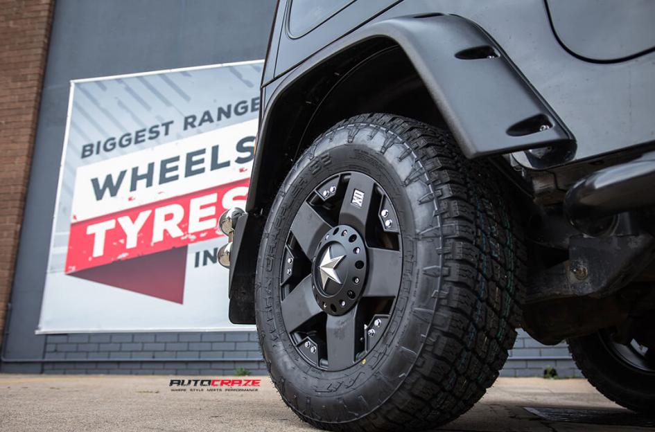 JEEP WRANGLER ROCKSTAR XD MATTE BLACK